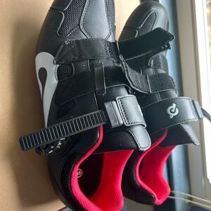 Black Peloton Cycling Shoes